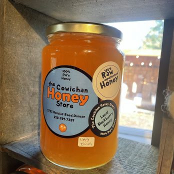 Local Blackberry Honey from Cowichan Valley