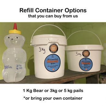 honey refill containers